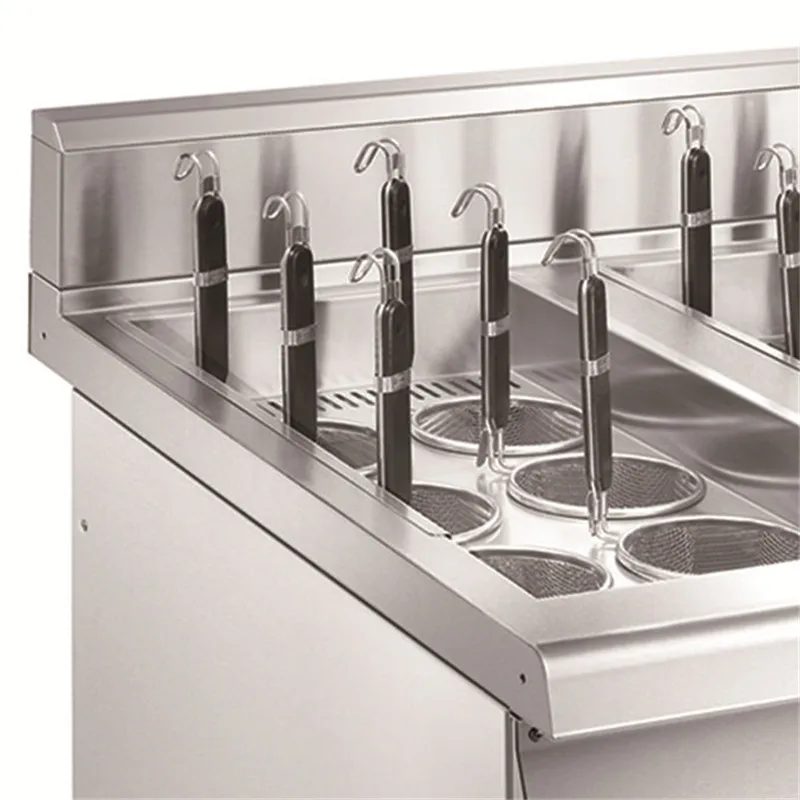 12-Basket Noodle Cooking Machine For Restaurant And Hotel Usage