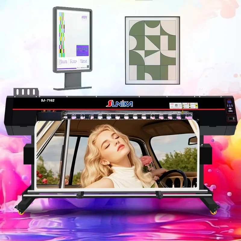 SKYCOLOR 1.6m Printer Digital Flex Banner Printing Machine Price Large Format I3200 Eco Solvent Printer