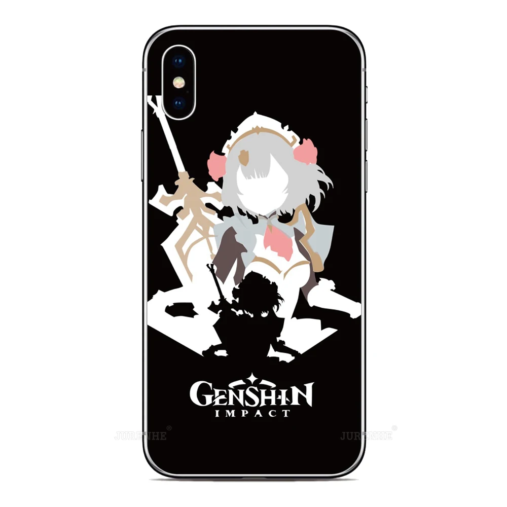 Genshin Impact Anime Phone Case For Tecno Phantom X2 X Camon 15 18 P 19 Pova Neo 2 3 4 Spark 8C 10C 10 9 9T Go Pop 6 7 Pro Cover