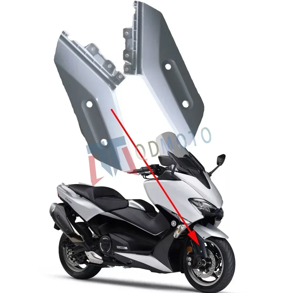 For Yamaha T-MAX530 2015-2017 560 2020 Motorcycle Accessories Unpainted Front Mudguard Fender Side Covers ABS Injection Fairing