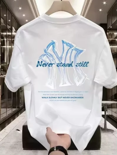 2026 New  Men's Short‑Sleeve T‑Shirt, Loose Trendy Fit, Cool Stylish Look, Casual Fashion Top For Daily Wear