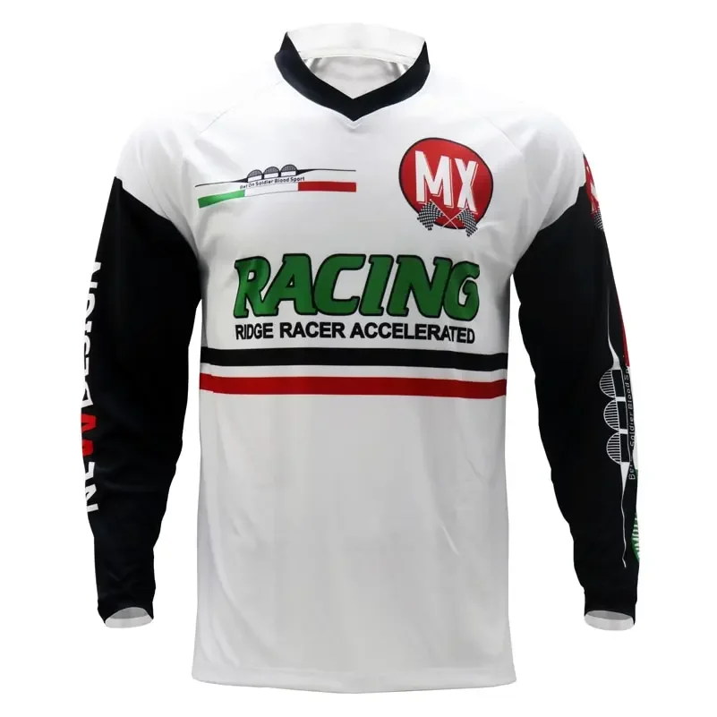 New Mountain Bike Team Shirt Pro Cycling Jersey Motorcycle Clothing MTB Tops Off road Racing Loose t-shirts Fitness long sleeve