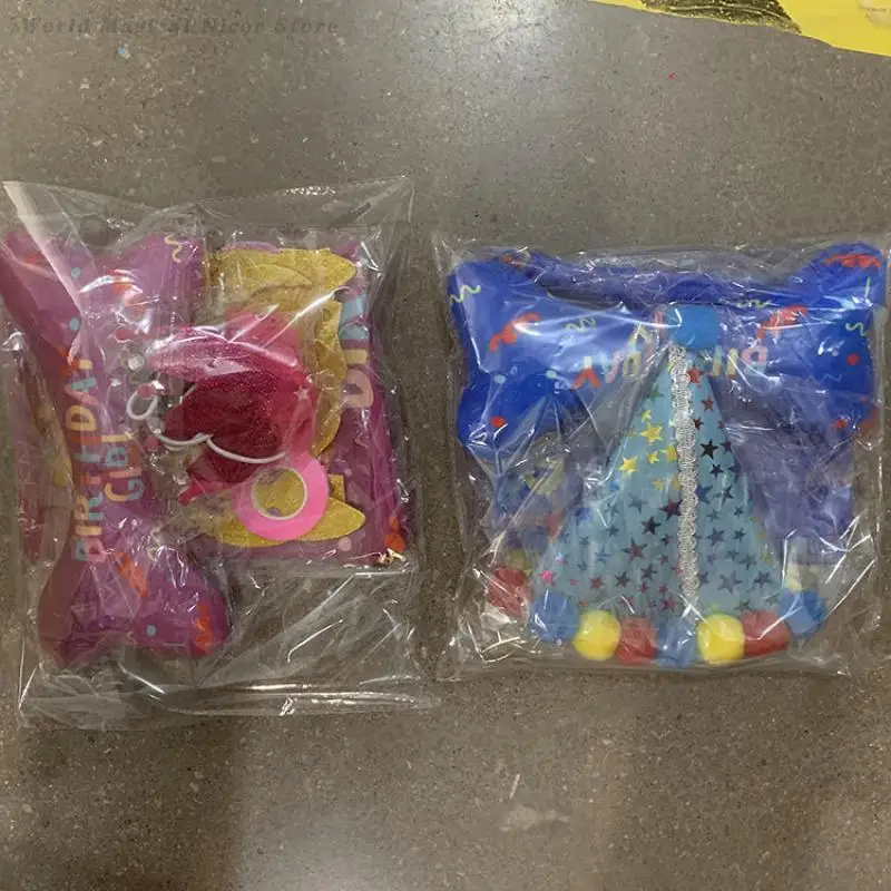 Lindo regalo de cumpleaños para perros, gorro, sombrero, pañuelos, Baberos, conjunto de accesorios divertidos, disfraz de cumpleaños para perros y gatos, decoración de pañuelo para mascotas