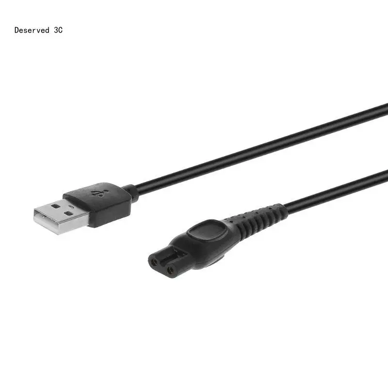 USB Charging Cable for DC 8V Shaver for Razor Power Replacement