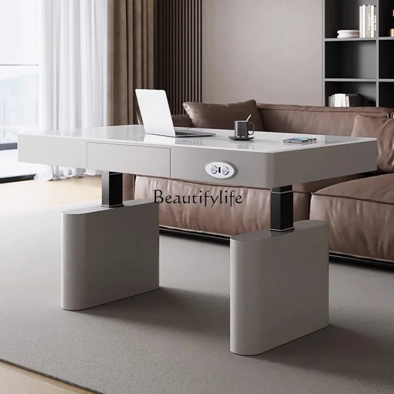z.Multifunctional lift coffee table dining table dual-purpose two-in-one electric smart desk
