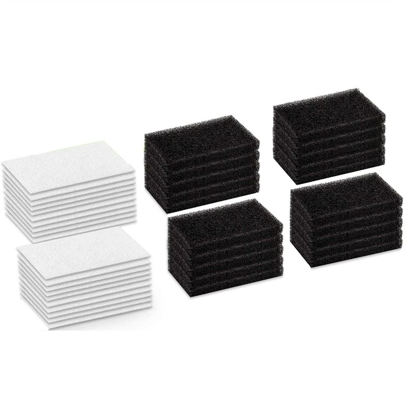 A63M-40PCS CPAP Filters For Respironics Premium Foam Filter And Ultra Fine Filters For PR System One, For Sleepeasy Series