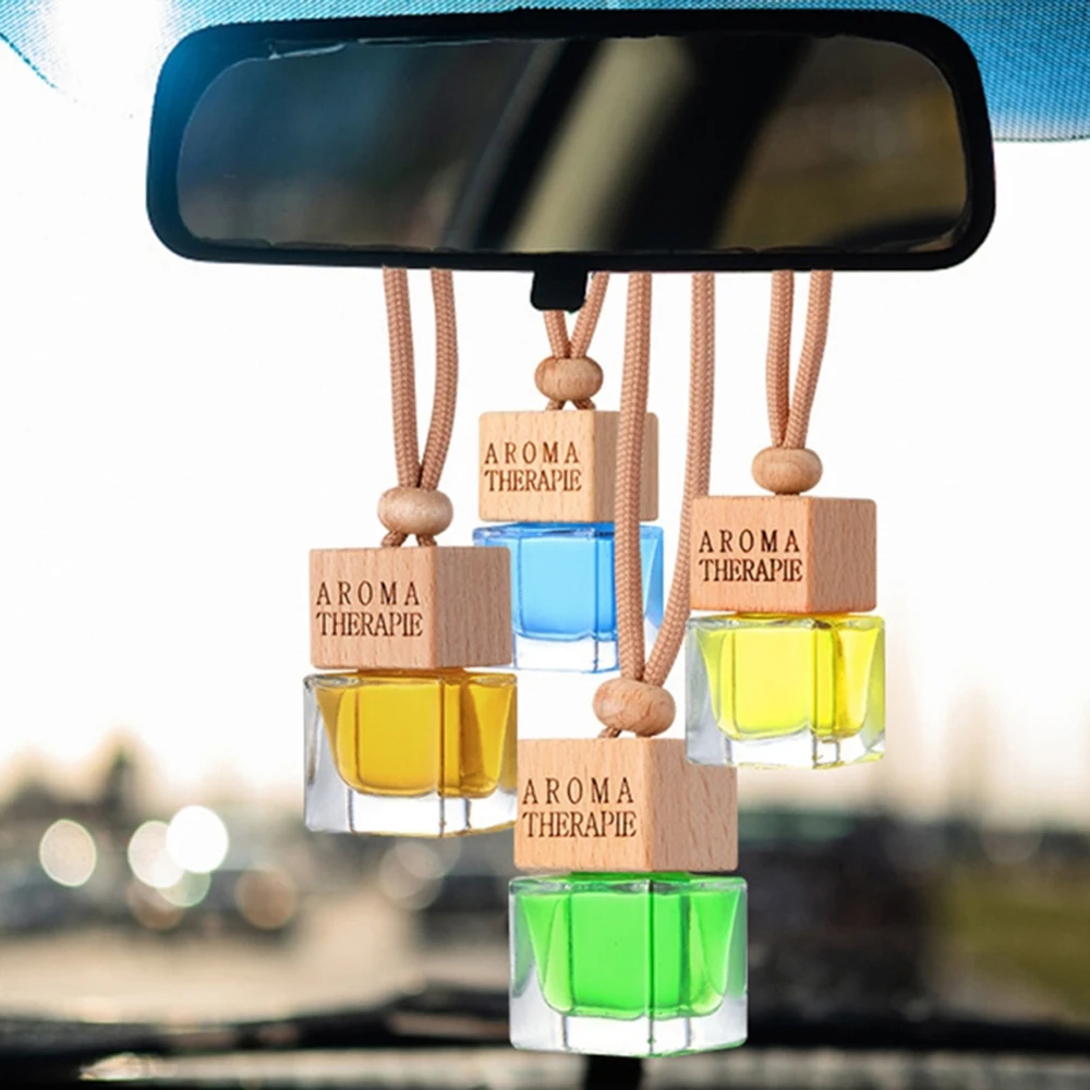 

10Ml Car Fragrance Pendant Perfume Oil Diffuser Air Freshener, High-End Rearview Mirror Pendant for Mercedes-Benz Bmw Toyota