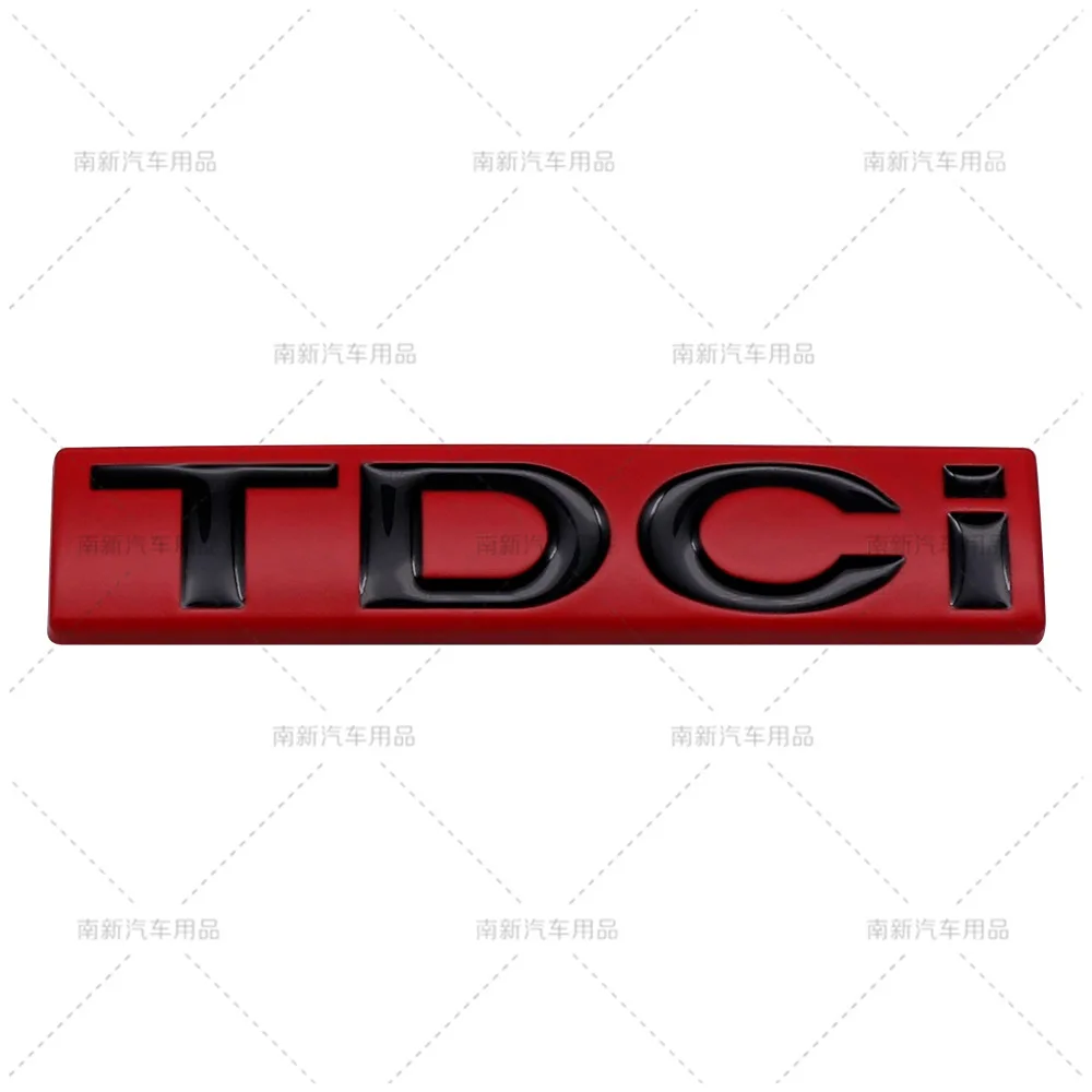 TDCI 3D Metal Car Badge Rear Trunk Letter Sticker For JMC Ford Transit V348 New Generation
