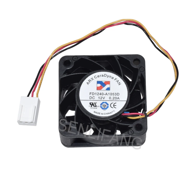 

For ARX 4020 12V 0.20A 3-Wire 40*40*20MM FD1240-A1053D Computer Component Cooling Fan