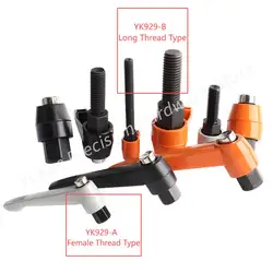 M5-M16 External Thread / Internal Thread Adjustable Handle Lever Clamping Handles Thread Mechanically Adjustable Locking Handle