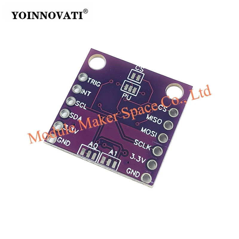 MLX90393 3D Hall Effect Sensor, Contactless Rotary Angle Position Sensor Module for Angle Displacement, Robotics, Automotive
