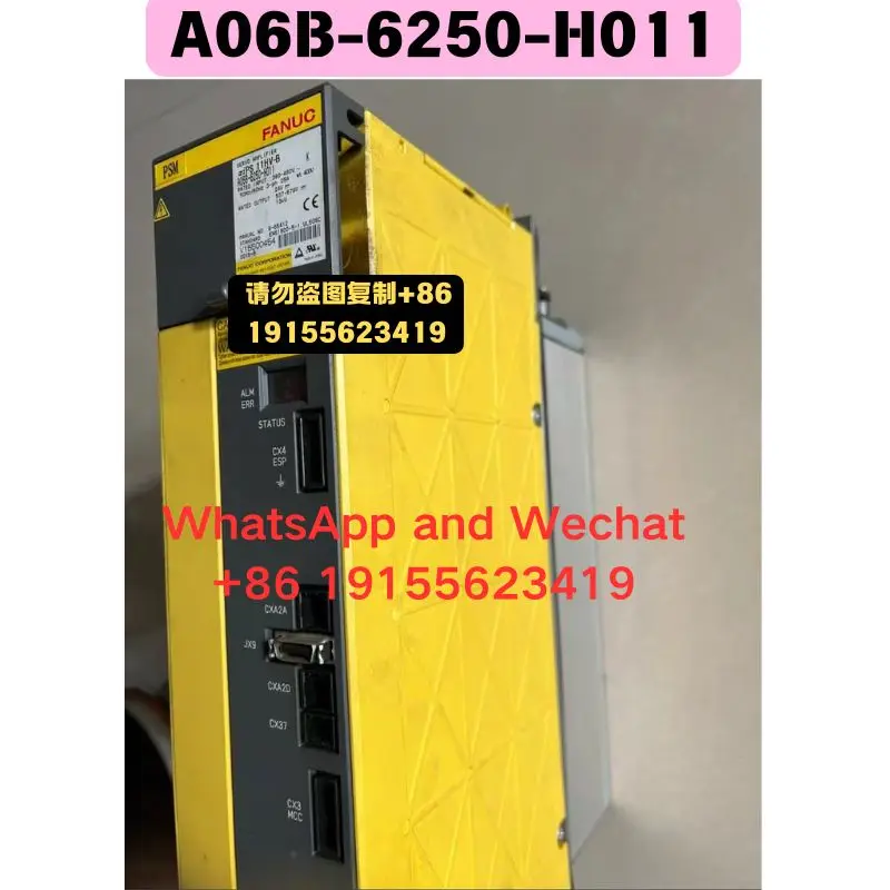 Used OEM disassembled parts A06B-6250-H011 Driver Functional test OK
