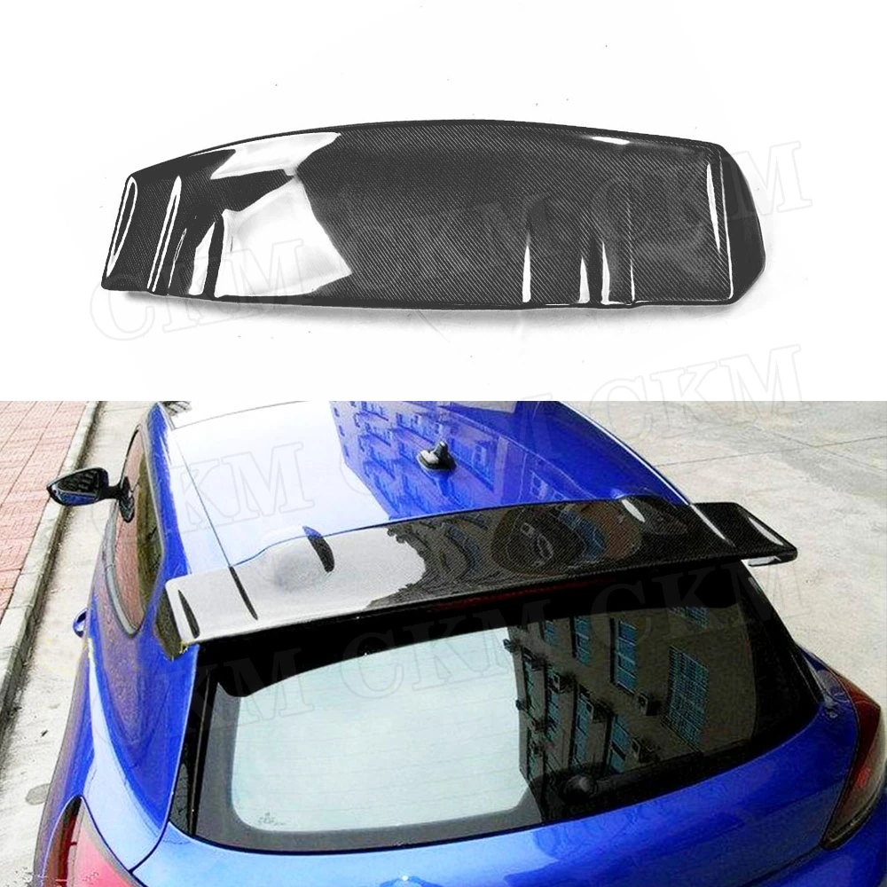 

Carbon Fiber/FRP Black Material Rear Roof Spoiler Trunk Boot Wing for Volkswagen VW Scirocco Spoiler 2009-2017 V Styling