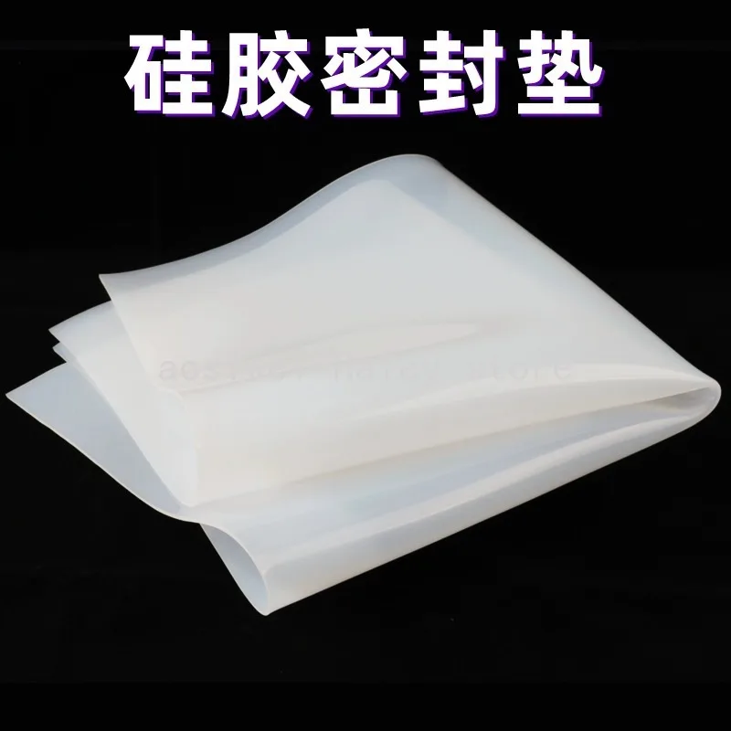 Translucent Silicone Rubber Sheet 3mm Silicone Sheeting for Vacuum Press Oven Heat Resistant Silicone Matt