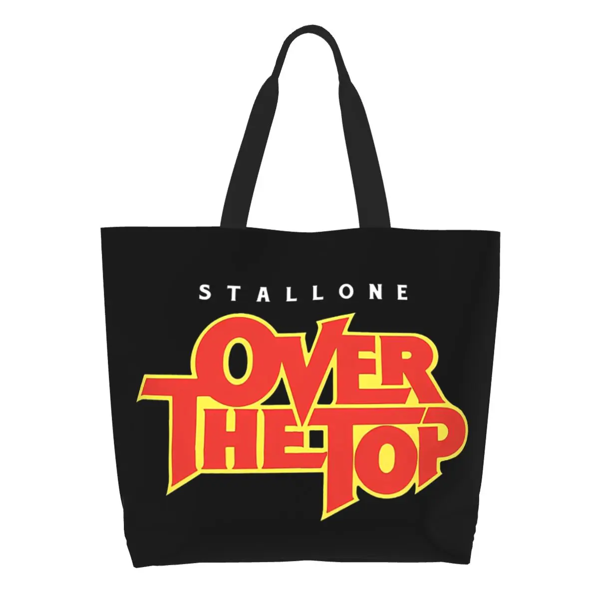 Сумка-шоппер Summer Days Of Thunder Stallone Over The Top Movie, холщовая сумка через плечо, сумка-шоппер для покупок, женская сумка для продуктов