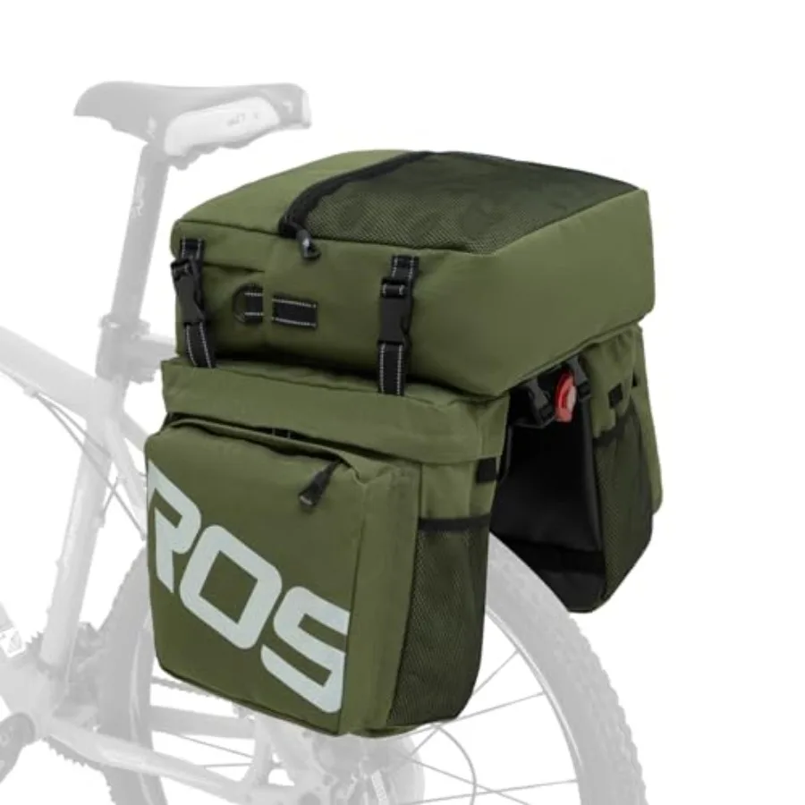 

Bike Bag Accessories Panniers for Bicycle Rear Rack Bag 50L Waterproof Mountain Electric Bike Saddle Bags for Cycling Traveling