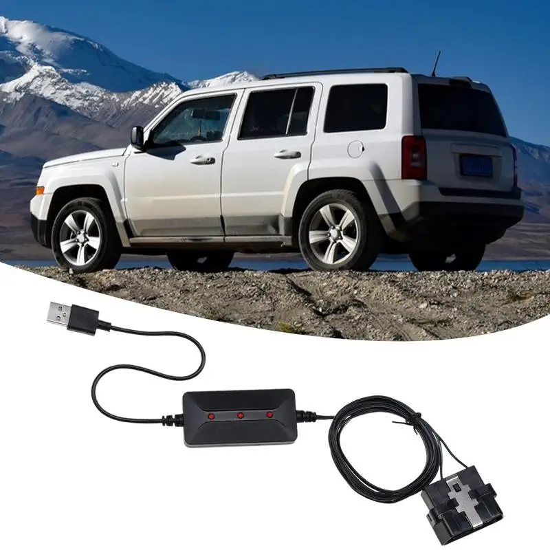 Memory Saver For Car Battery Data Protection 150cm 59 Inch Power Supply Cable OBD Memory Saver Connector Cord Automotive SUV