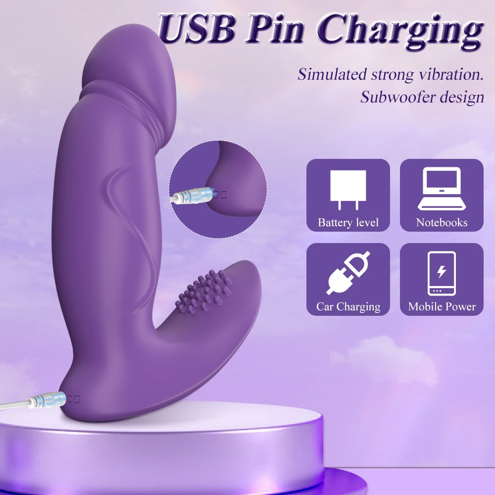 Wearable Dildo Vibrator Wireless Remote Control Vibrator Clitoris Stimulator Female Vagina Massage Masturbator Adult Sex Toys