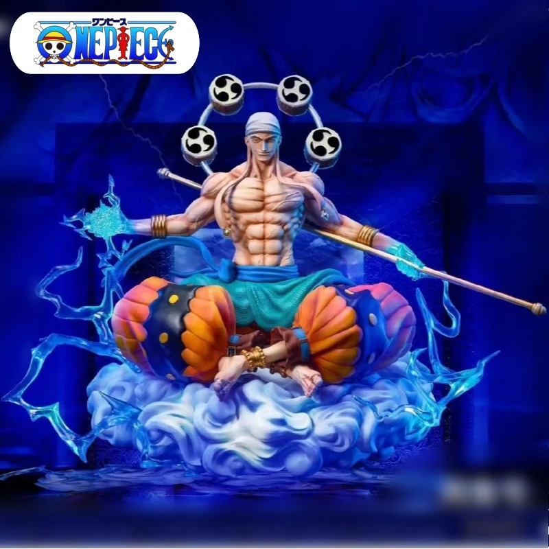 

33cm One Piece Gk Figure Enel Figure Sky Piea Enel Figures Anime Enel Figurine Statue Model Collection Doll Toy Gifts