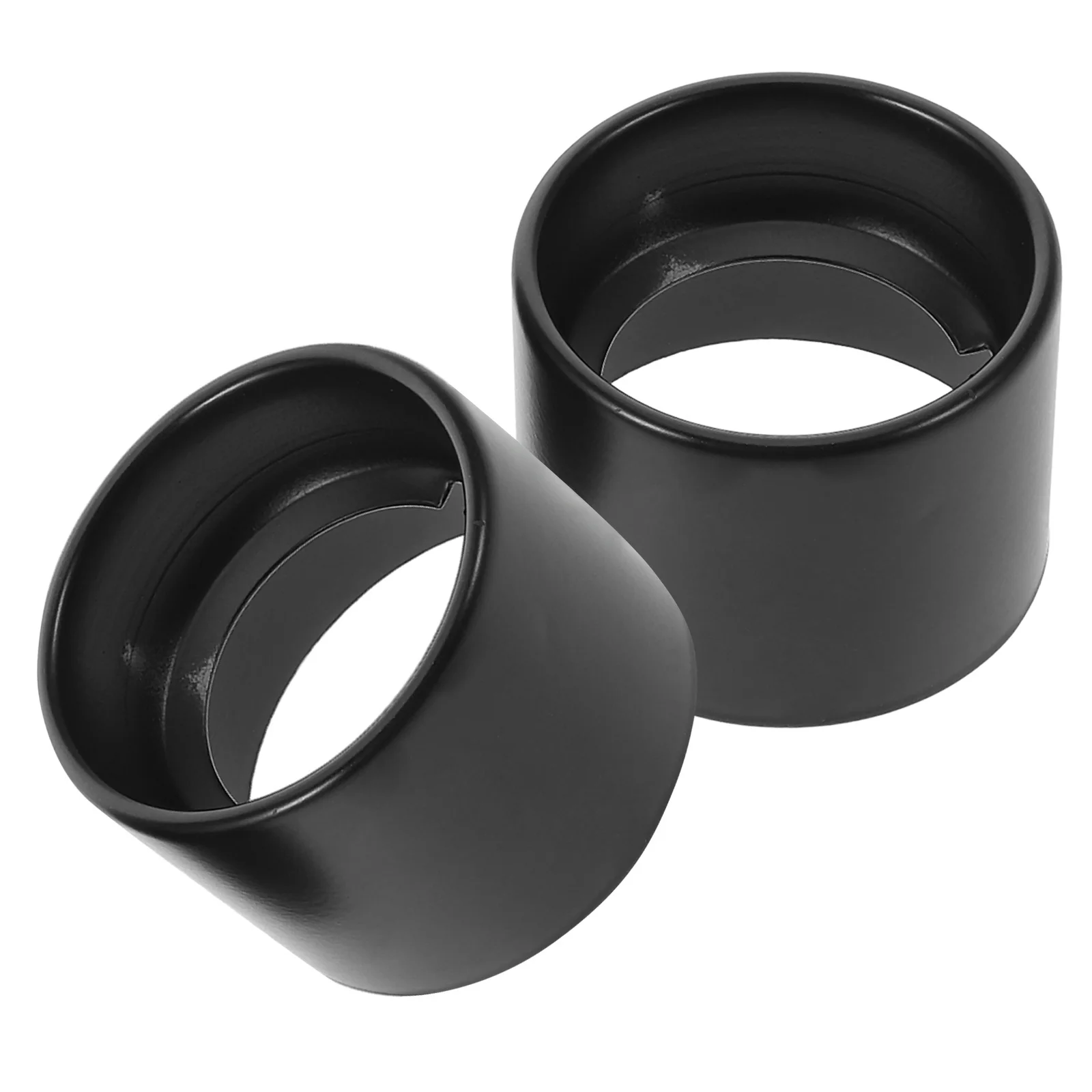 

2Pcs Metal Lamp Shade Retainer Rings E26 E27 Compatible Stylish Nickel Finish Durable Iron Material Secure Fitting for Lighting