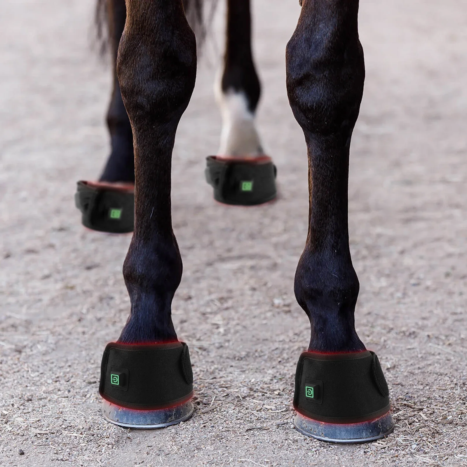 Red Light Therapy Horses Care Near Infrared Light Device for Horse Hoof Red Light Therapy Boots for Horse