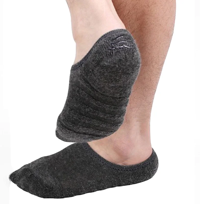 5 Pairs Anti-slipTerry Invisible Socks Cotton Sock Football Basketball Sport Socks Towel Socks 41 42 45 chaussettes homme