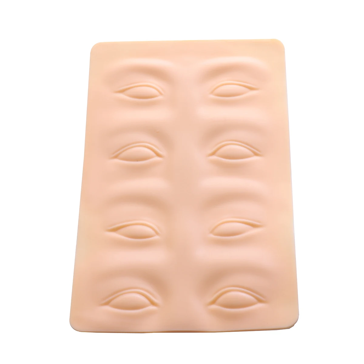 

1pc Silicone Practice 3D Eyebrow Training Pad Professional Fake Skin Sheet Realistic Skin Feel For Tattoo Artists Size 2