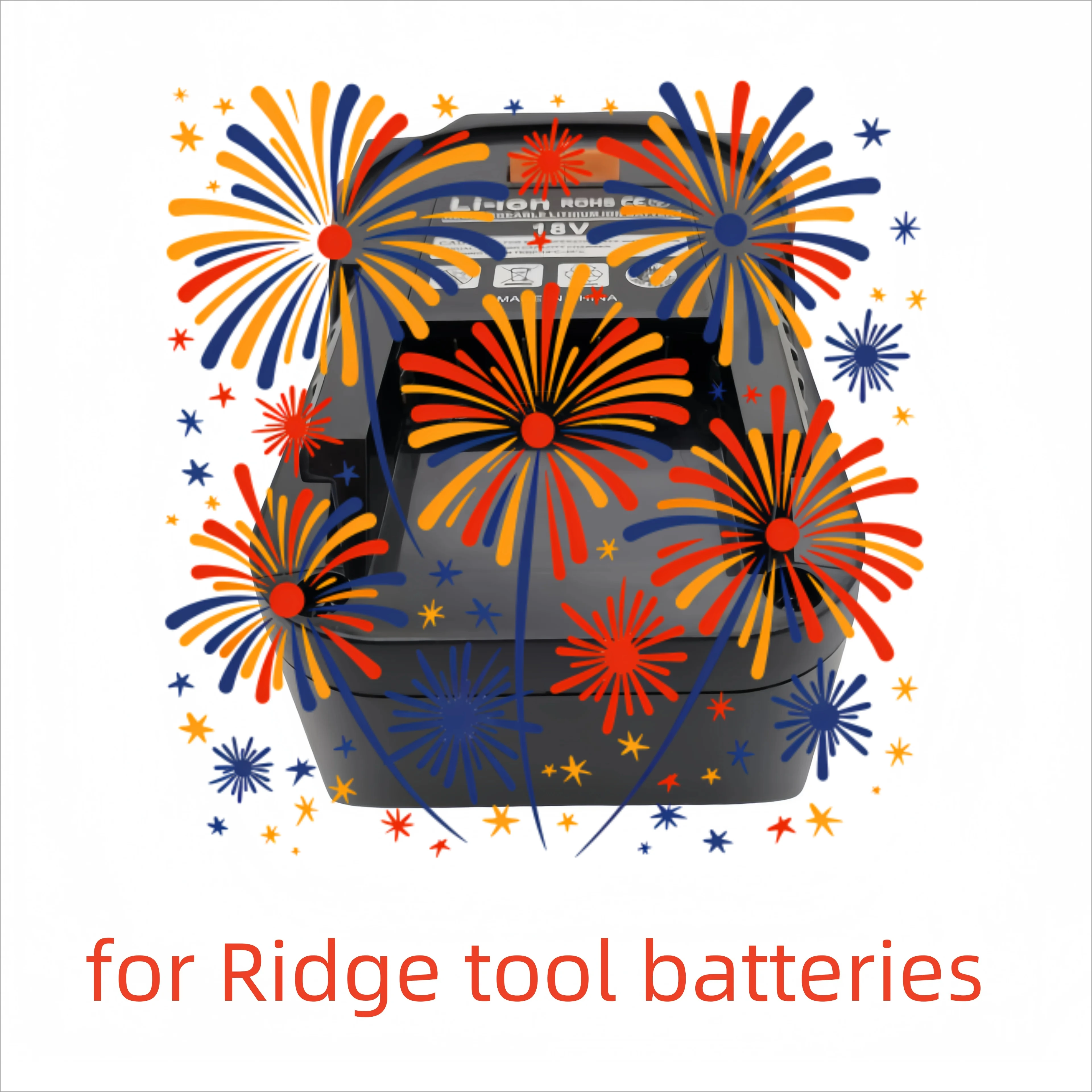 

Высокопроизводительная сменная литий-ионная аккумуляторная батарея 18В 3000мАч для беспроводных электроинструментов RIDGID Ritchie