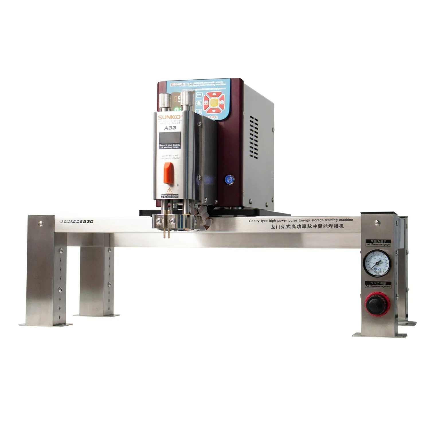 

Аппарат точечной сварки SUNKKO A330H с пневматическим приводом для аккумуляторов 18650, 21700, 32650 и литий-железо-фосфатных батарей