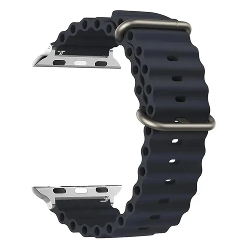 Apple Watch Ultra バンド 49mm 46mm 44mm 45mm 42mm 41mm 40mm 44mm 45mm オーシャンベルト iWatch シリーズ 11 10 9 8 SE3 Ultra3 バンド用ストラップ