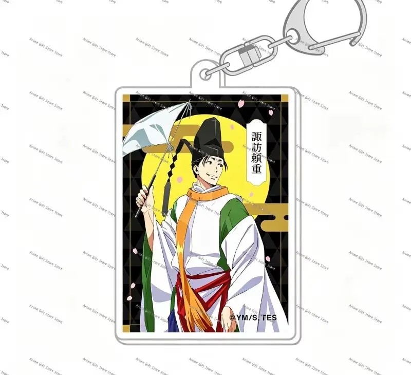 FUNNY Anime The Elusive Samurai Bag Pendant Gifts For Girls For Fans Gifts Jewelry Bag Acrylic KeyRing Keychain Backpack Pendant