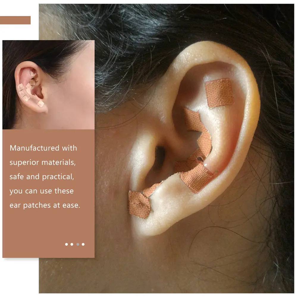 

540Pcs Ear Acupoint Stickers Superior Quality Pain Relief Weight Loss Stress Headache Self Care Auricular Point Treatment