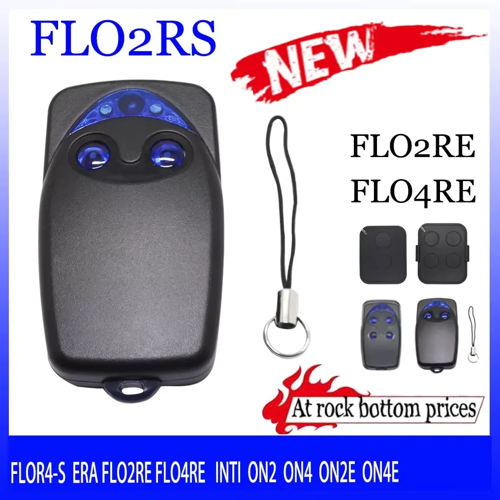 

NICE FLORS FLO2RS FLO4RS Garage Door / Gate Remote Control Compatible With NICE ERA FLORE FLO2RE FLO4RE INTI2 INTI 2 433.92MHz