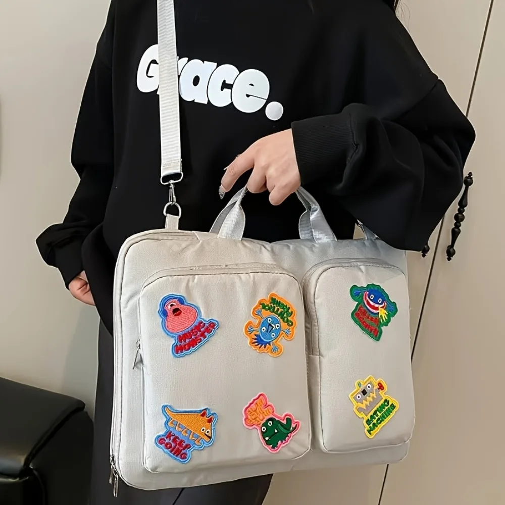 

Minimalist iPad Sleeve Case Tablets Multi-functional Handheld Tablet Storage Bag Shockproof Commuting Tote Bags