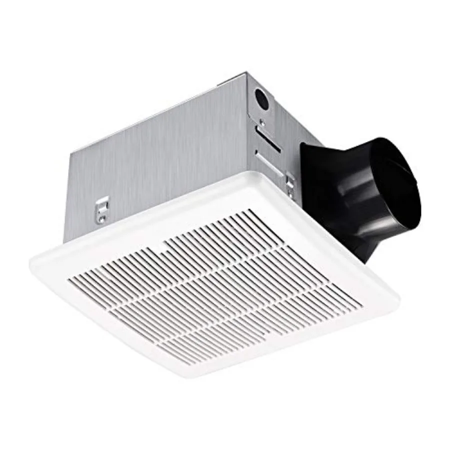 

Bathroom fan 110 CFM 1.5Sone No Attic access Needed Installation Very Quiet Bath Ventilation and Exhaust Fan Ceiling Mounted Fa