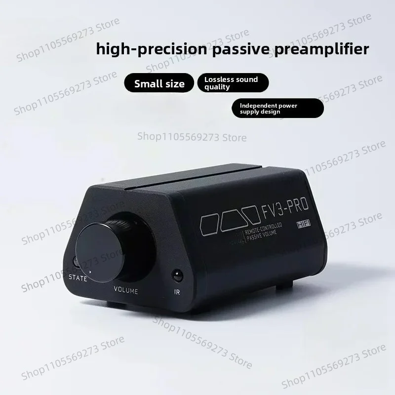 High Precision Passive Preamplifier Remote Control Volume Adjuster for Post Stage & Active Speakers