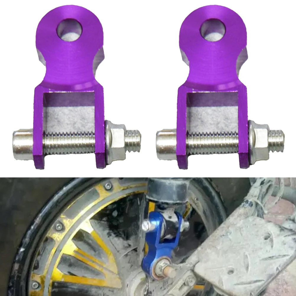 

For Enhanced Riding Experience Red Motorcycle Rear Height Extension Compatible With M10 Easy Shock Installation