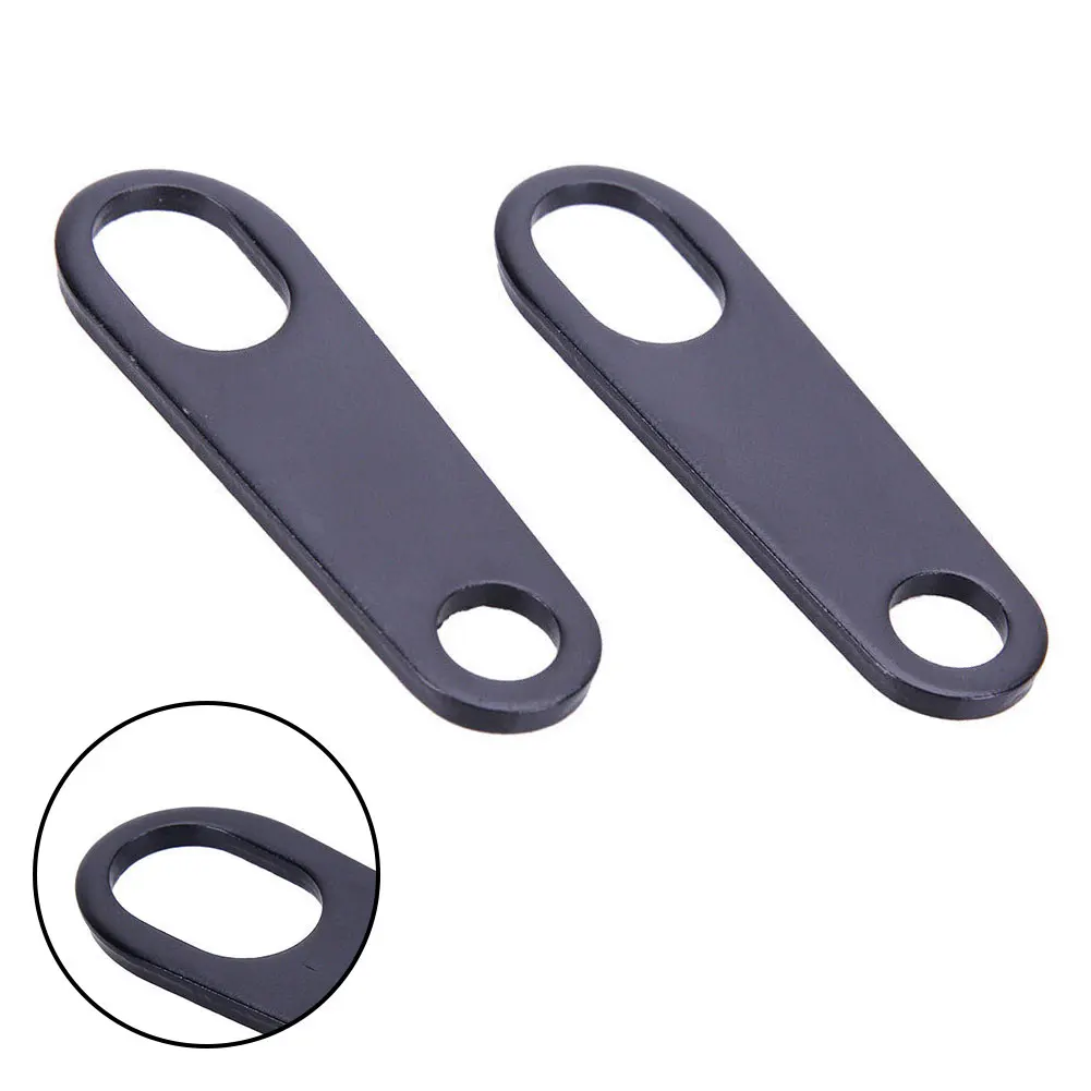 2Pcs Universal Motorcycle Turn Signal Lights Brackets Motorbike Indicator Lamps Holder Fork Lamp Mount Clamps Metal Accessories