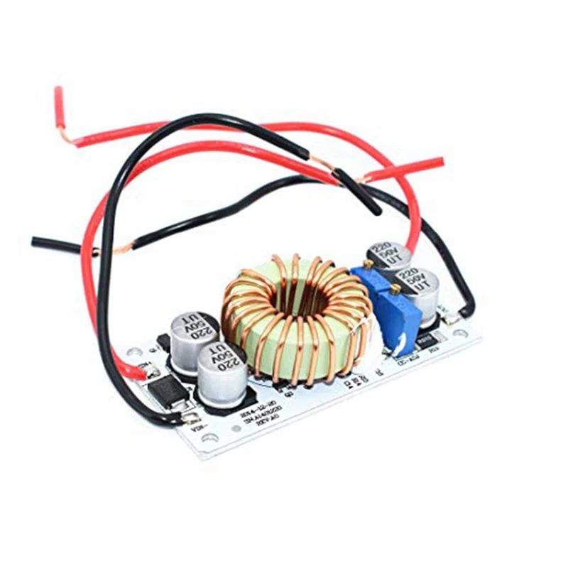 1Set 10-40V To 10-50V 6A Adjustable Step-Up Power Supply Module 250W Booster CC CV Power Converter Module 250W DC-DC Module