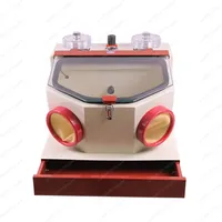 High Quality Dental Twin-Pen Blasting Unit Dental Lab Metal Sandblast Machine Electric Sand Blasting Machine Sandblaster Pens