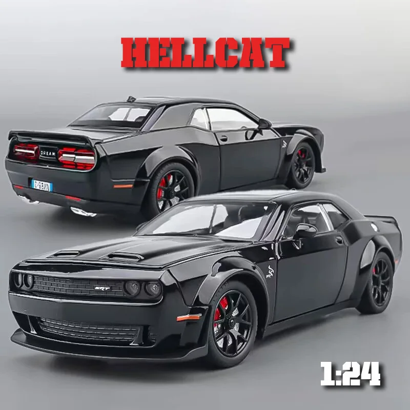 

Unique decorations for car center console, cool alloy Hellcat model car, high-end fun ornaments, Christmas/birthday gifts