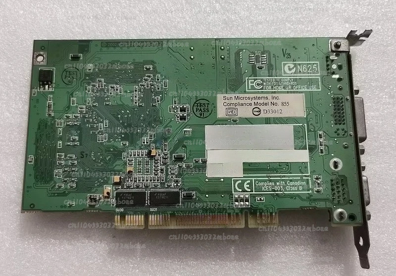 SUN B1500 U25 U45 B2500 X3769A XVR-100 Graphics Card 375-3290 375-3181