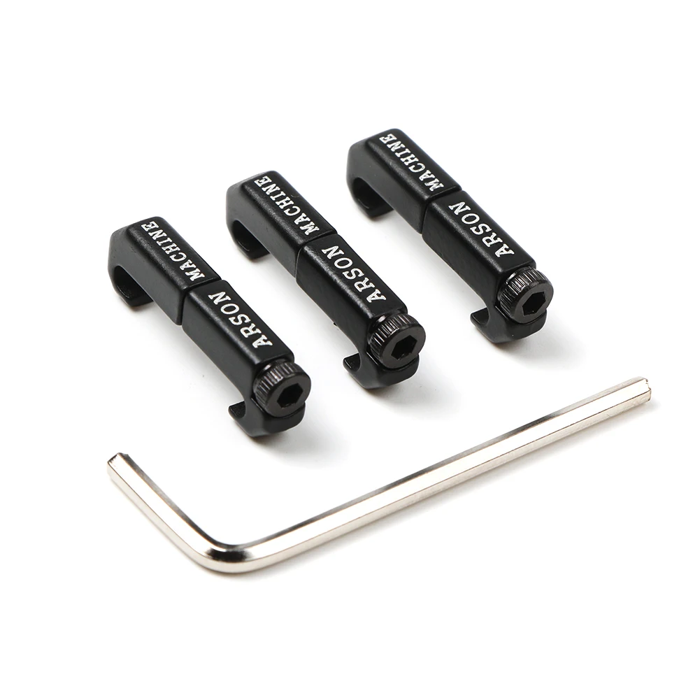 

3 шт./компл., тактическая машина Arson, система управления кабелем MLOK WireGuide для M300 M600 PEQ, переключатель фонарика, зажим для кабеля