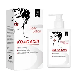 Krem nawilżający do ciała, wybielający balsam do ciała do skóry Kojic, wzmacniacz do pielęgnacji skóry, nawilżający skórę