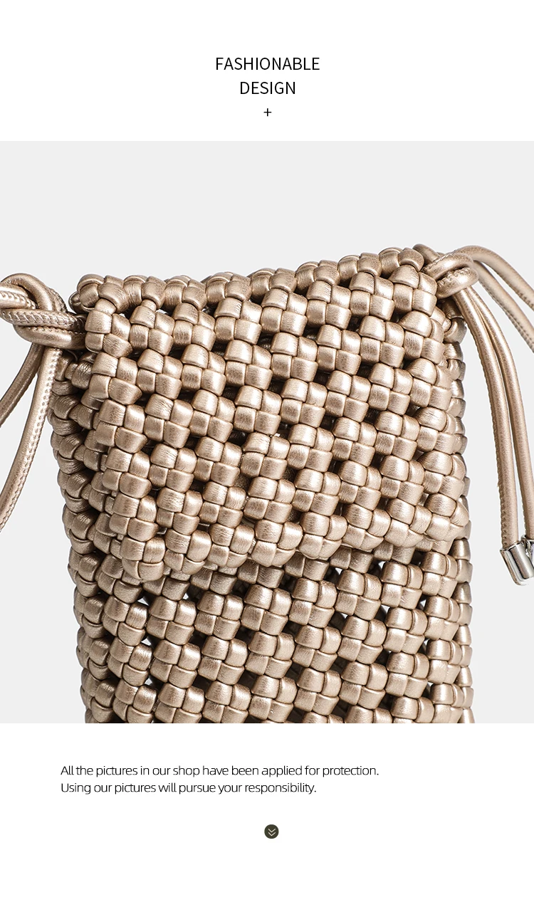 Damenmode-Taschen 2025, Umhängetaschen, modische Nischen-Umhängetasche, die beliebte, hochwertige Hohltasche für Damen dieses Jahres – Detail 9