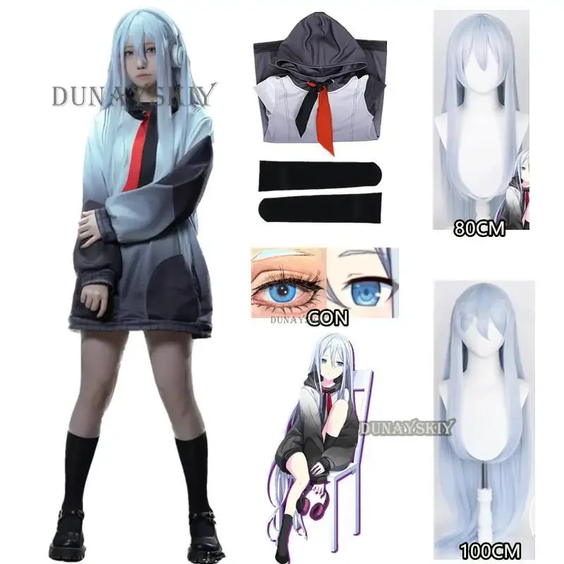 Yoisaki Kanade Cosplay Costume Wig Anime Project Sekai Colorful Stage! Yoisaki Kanade Cosplay Halloween Party For Women Girls