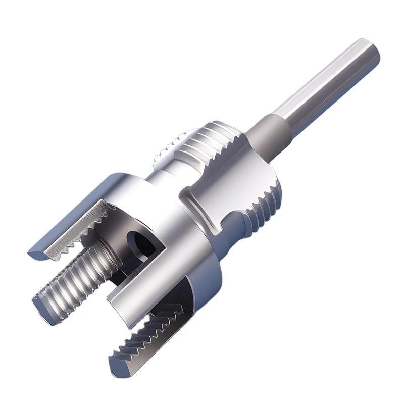 PPR & PPE & PVC Plastic Pipes Threader 1 Piece 4/6 Split Integrated Internal And External Water Pipe Threading Tool