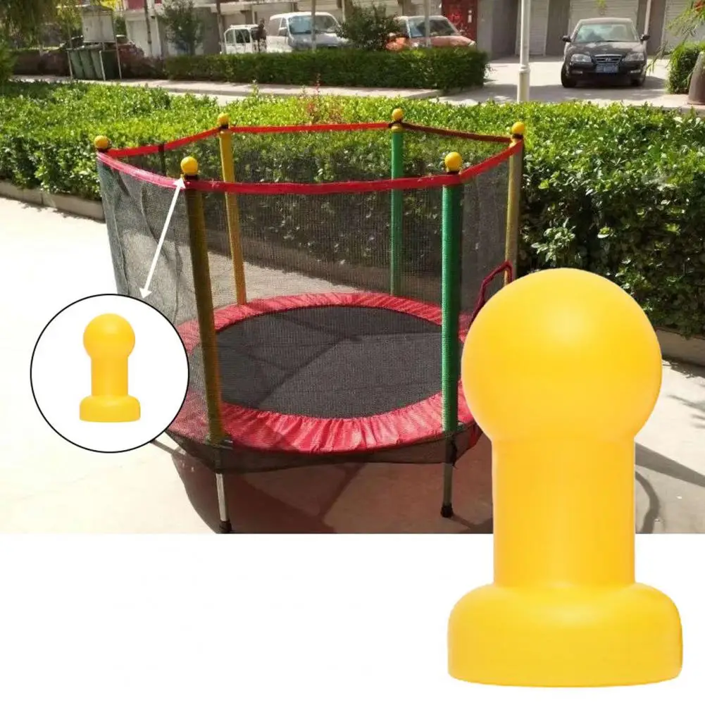 8.5cm Trampoline Pole Caps Kids Trampoline Cover Damping Impact Resistant Fasten Tightly Trampoline Tube Sleeve Replacement Part