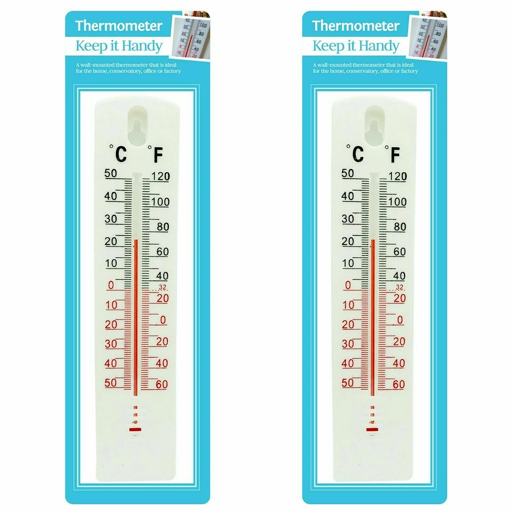 Venda quente estufa armazém termômetro de parede pendurar resistente à ferrugem temperatura verão-50 ℃ -+50 ℃   Uso fácil