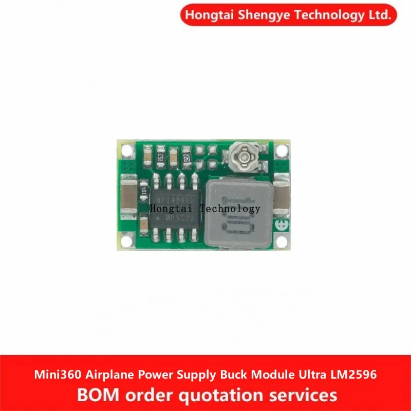 Moduł mini 360 samolot Power Buck DC DC Ultra mała moc moduł zasilacz samochodowy Super LM2596